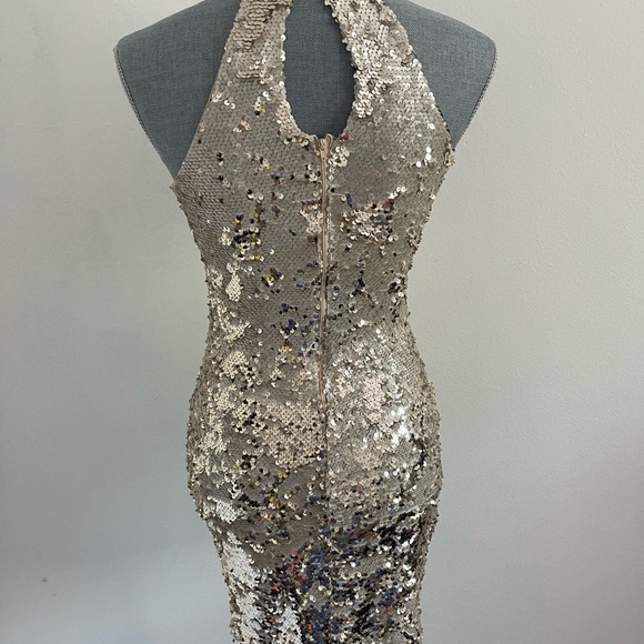 Sequin Heart Sheath Dress - Picture 2 of 14